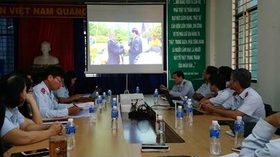 Chi bộ Thanh tra tỉnh tổ chức buổi sinh hoạt tài liệu tuyên truyền phân giới, cắm mốc Việt Nam - Campuchia
